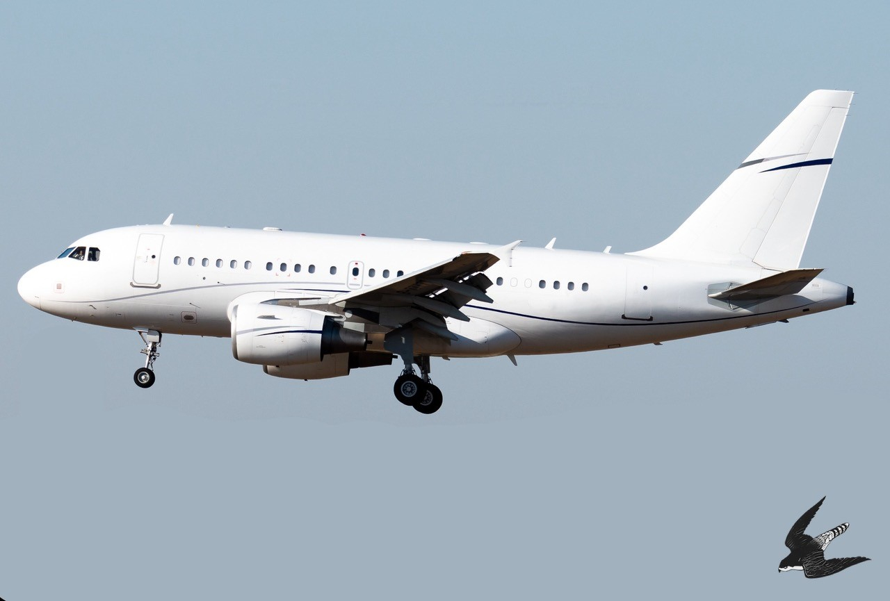 AIRBUS ACJ318 aircraft hero image