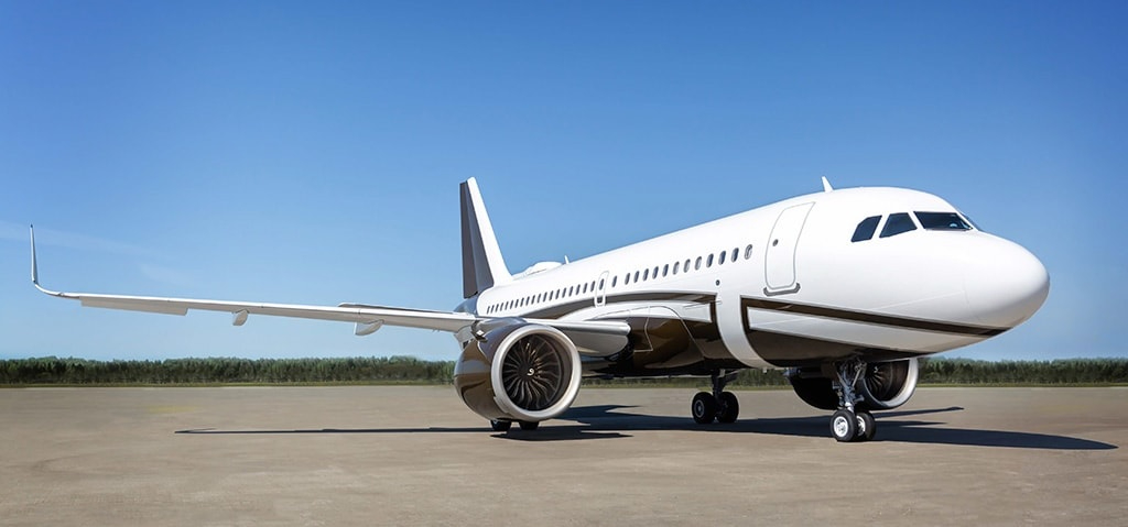 AIRBUS ACJ319neo aircraft hero image