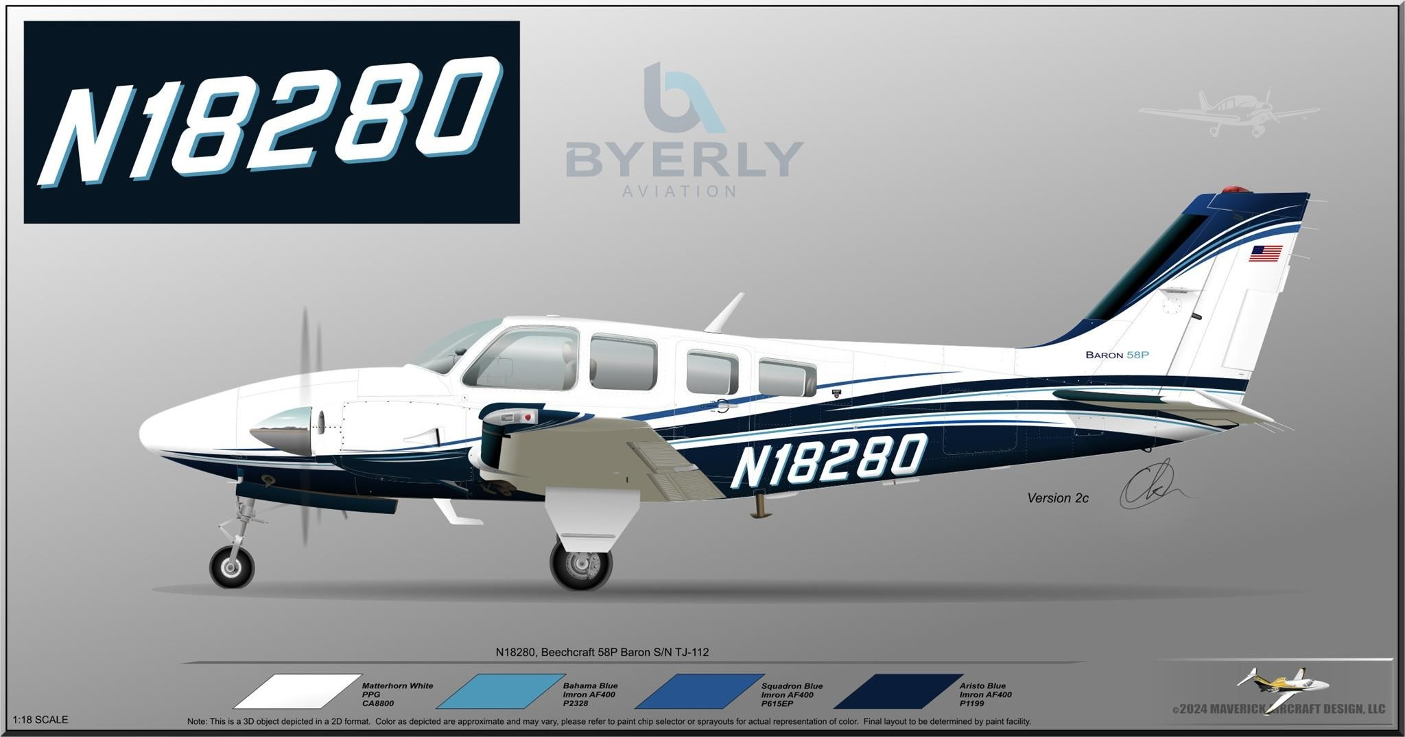 BARON 58P aircraft hero image