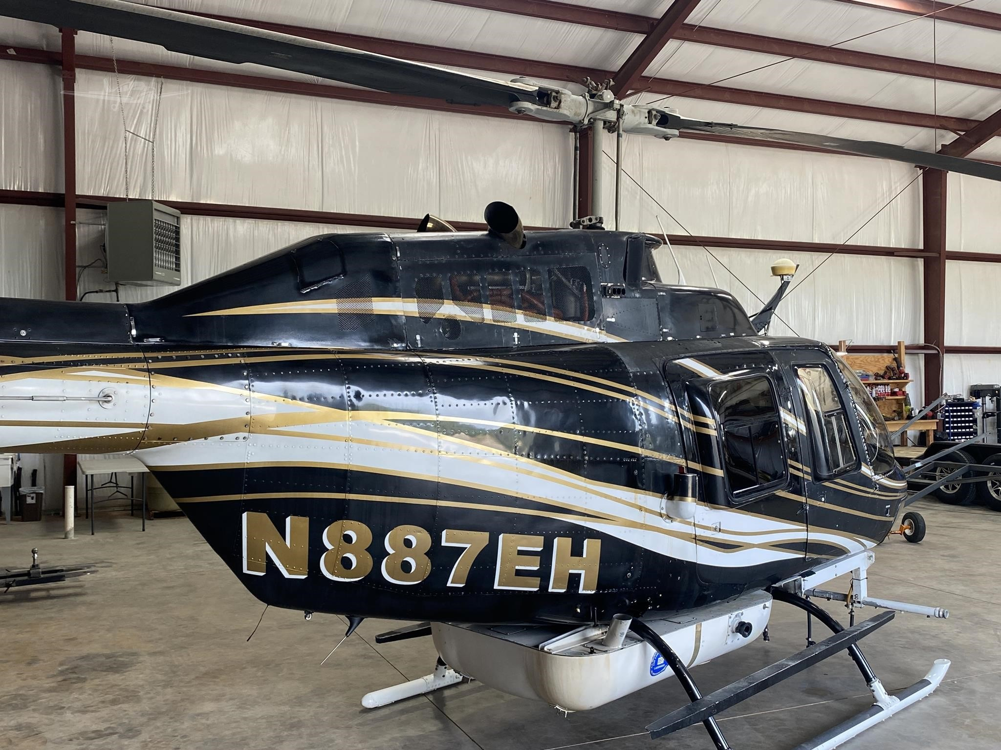 BELL 206B JETRANGER II aircraft hero image