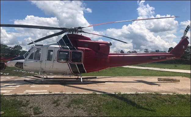 BELL 412 aircraft hero image