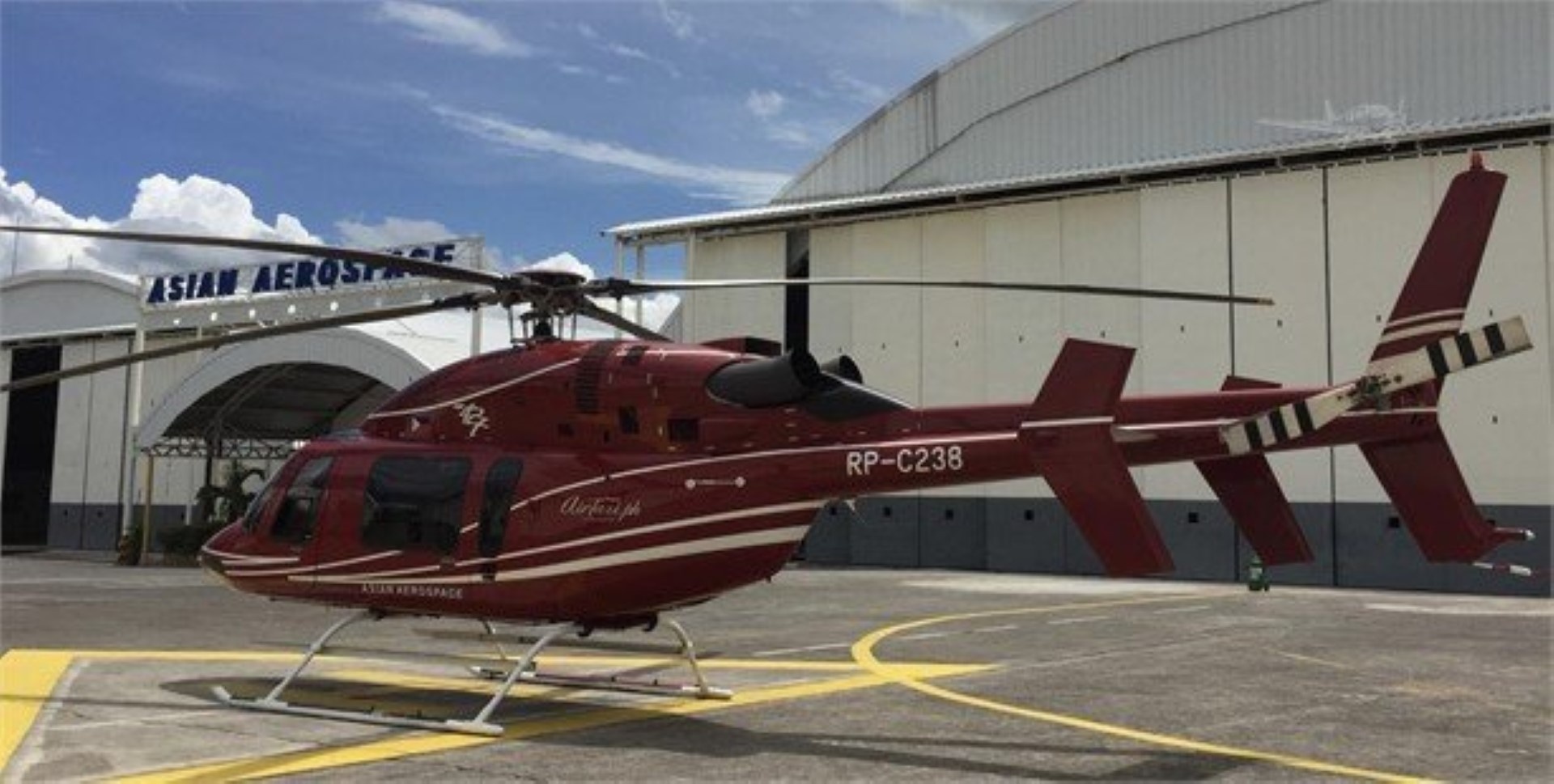 BELL 427 aircraft hero image