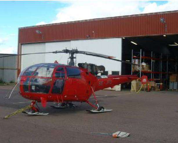EUROCOPTER SA-316B ALOUETTE III aircraft hero image