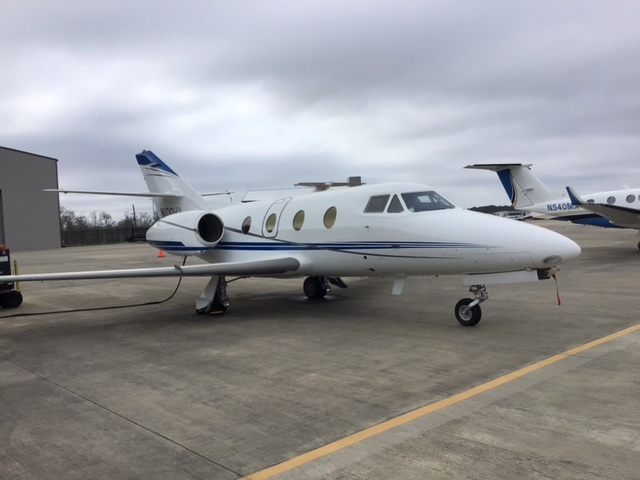 FALCON 100 aircraft hero image