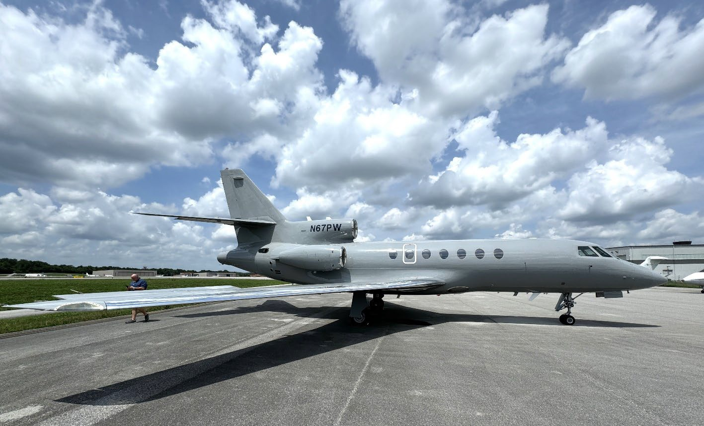 FALCON 50-4 aircraft hero image