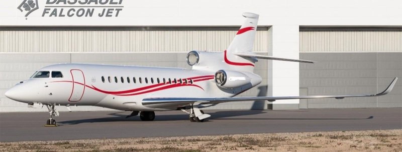 FALCON 8X aircraft hero image