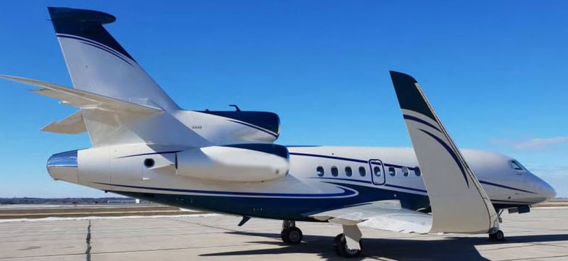 FALCON 900DX aircraft hero image