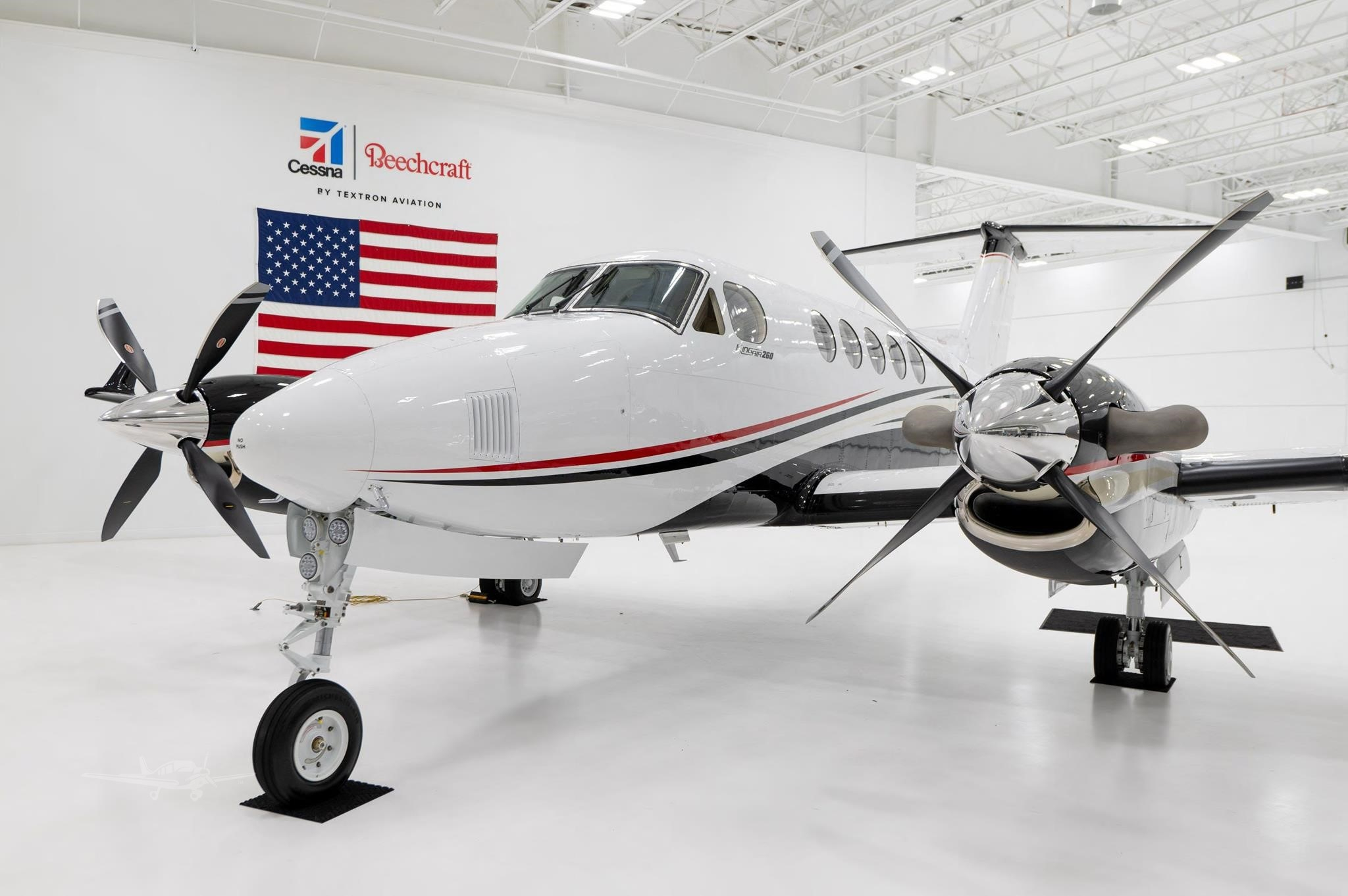 KING AIR 260 aircraft hero image