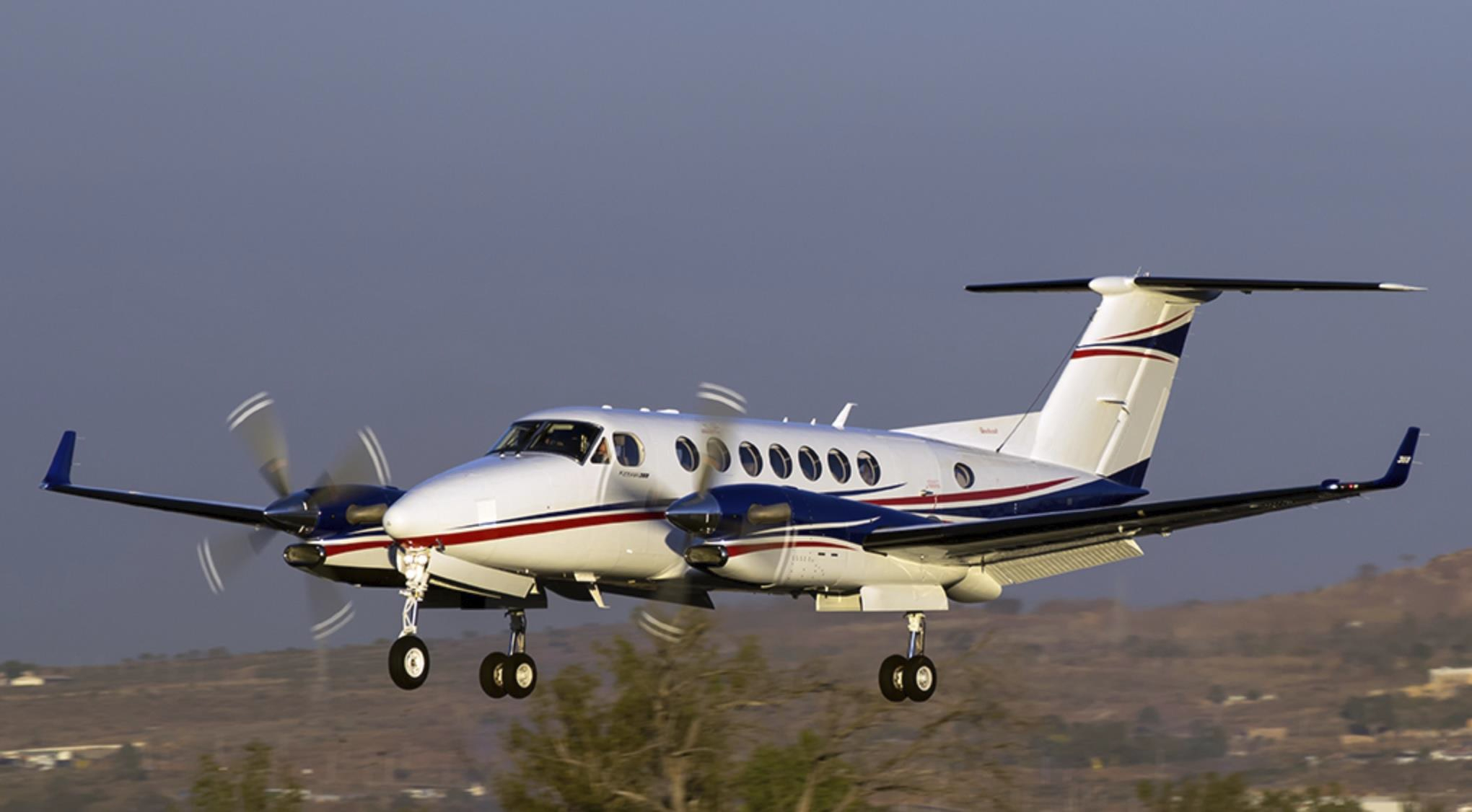 KING AIR 360 aircraft hero image