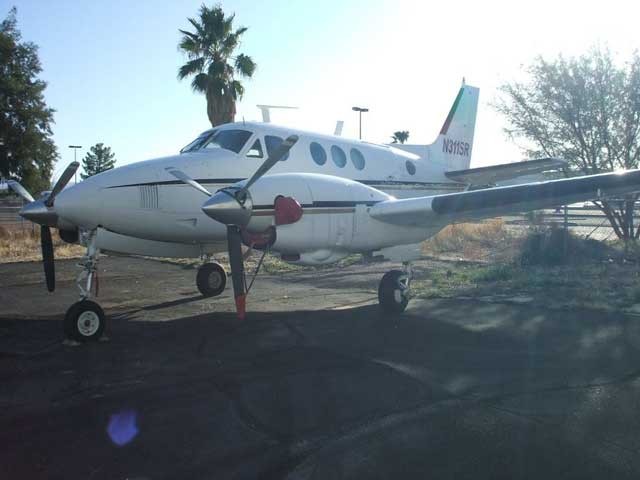 KING AIR 90 aircraft hero image