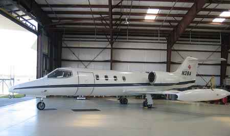 LEARJET 35 aircraft hero image