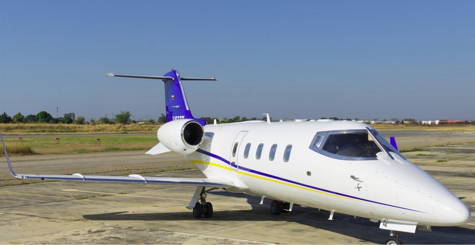 LEARJET 55C aircraft hero image