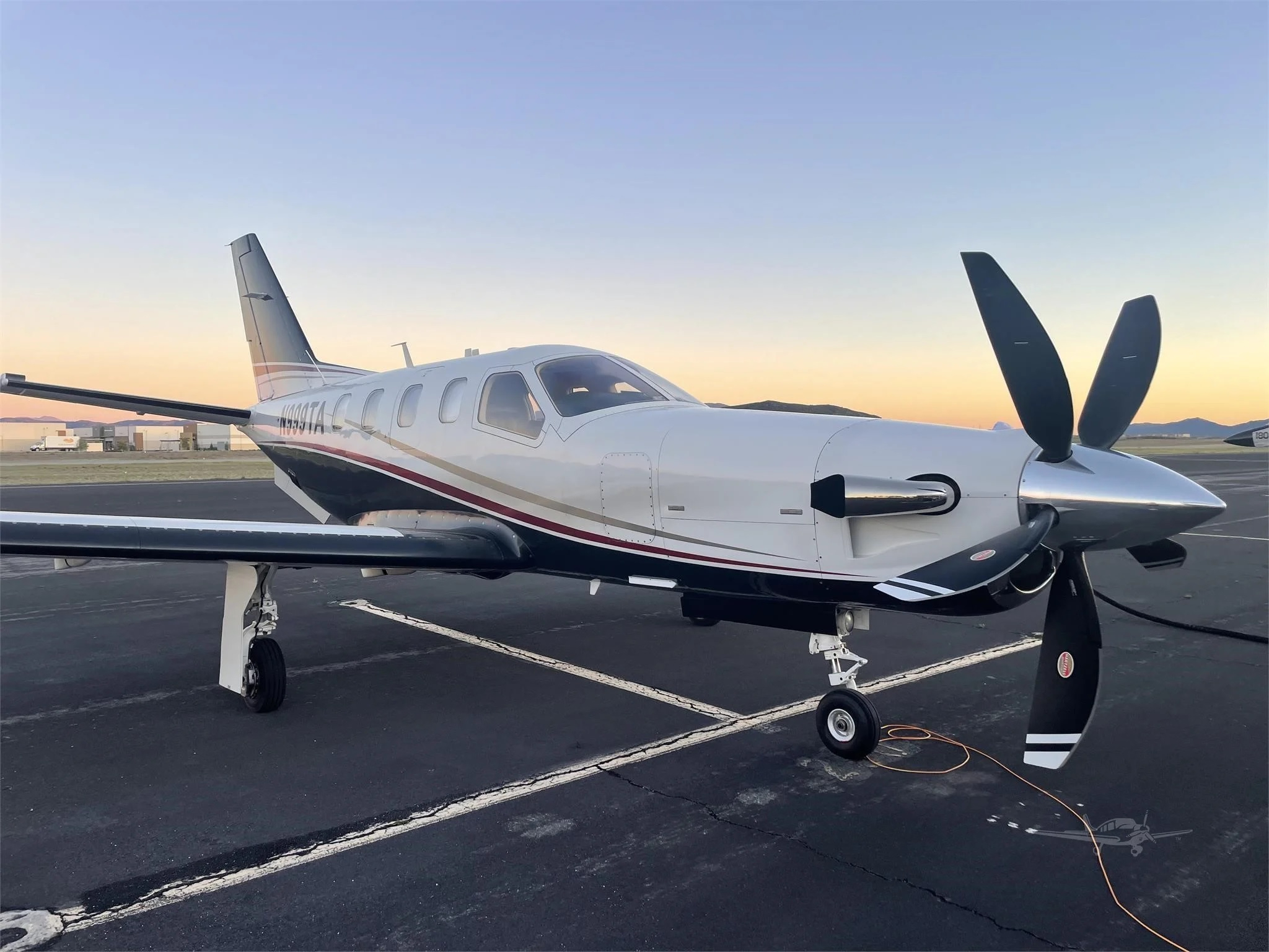SOCATA TBM-850 aircraft hero image